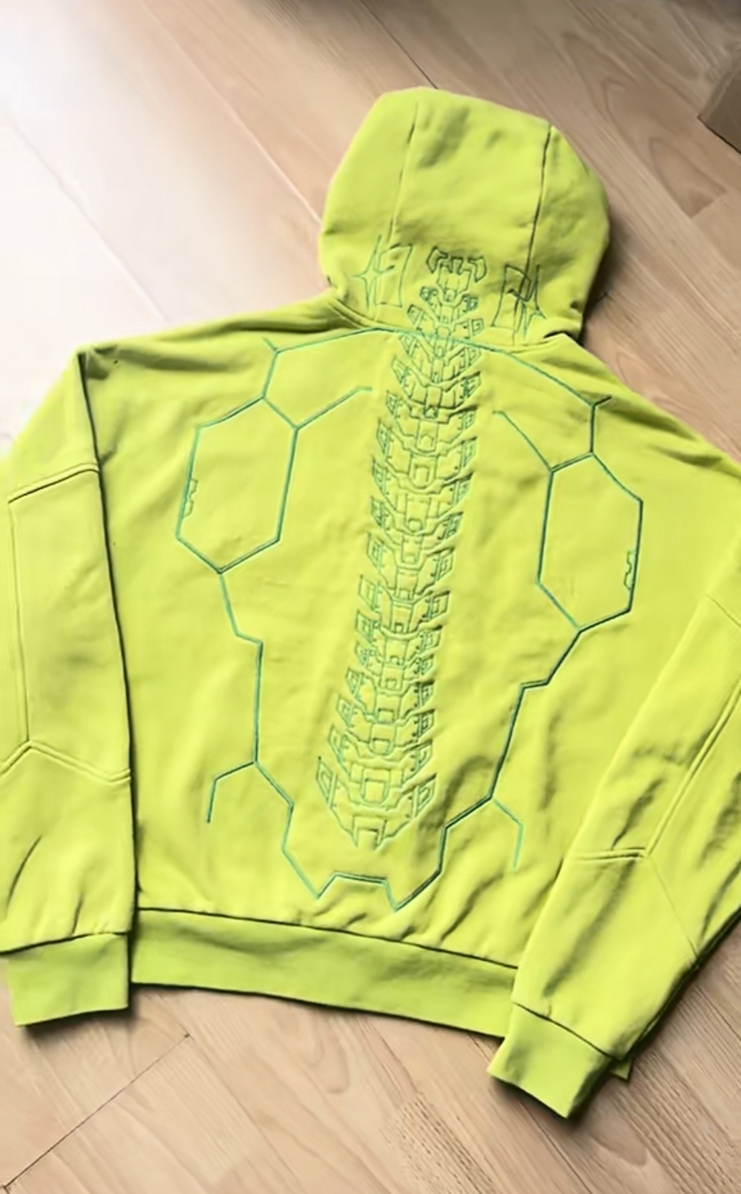 REFLECTIVE CYBERPUNK HOODIE