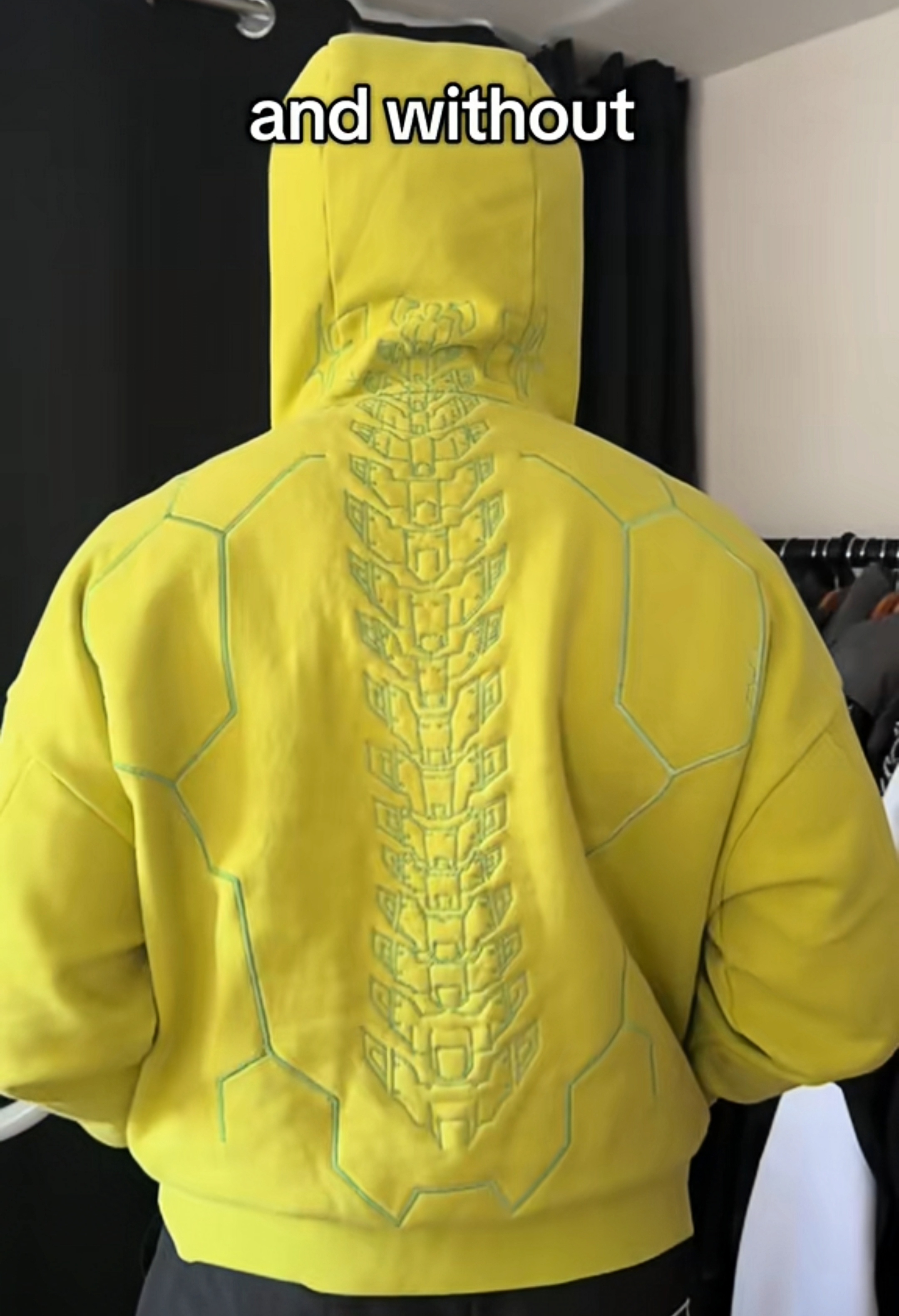 REFLECTIVE CYBERPUNK HOODIE