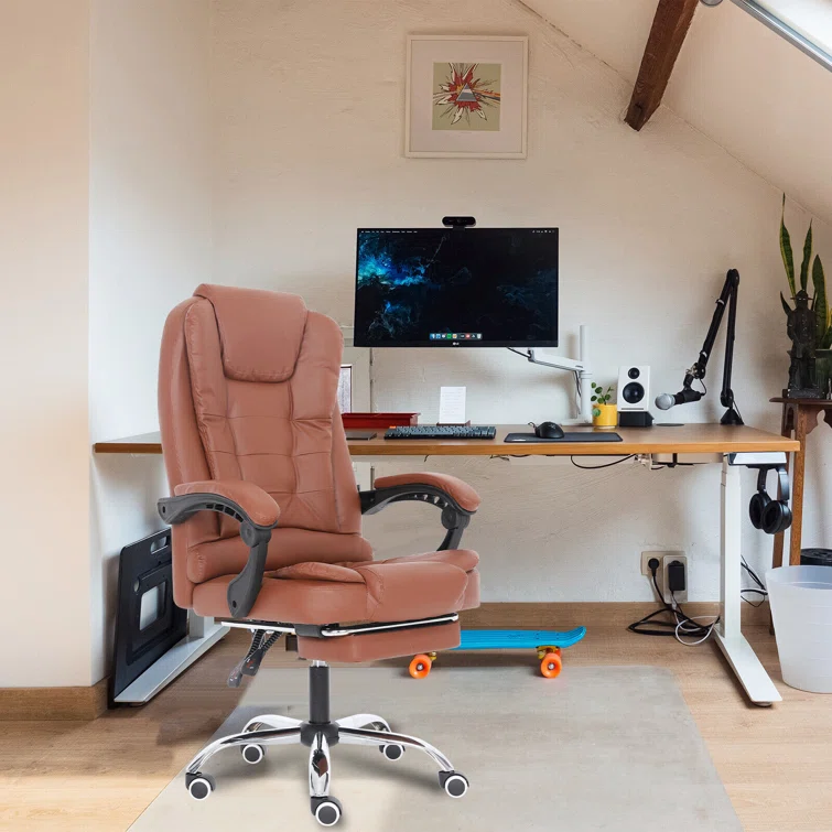 Ergonomic Faux Leather Massage Executive Chair