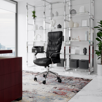 CARNEGIE LEATHER EXECUTIVE CHAIR