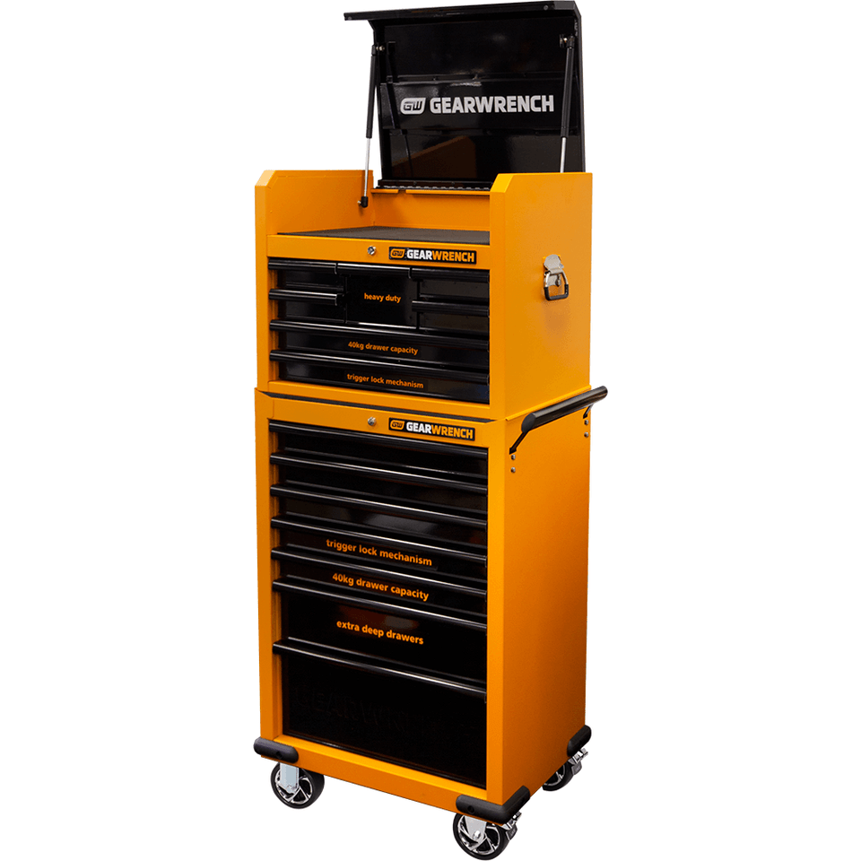 🔥🔥Clear inventory, low price 234-Piece 660mm (26") 7 Drawer Tool Chest & 7 Drawer Trolley| On The Last Day