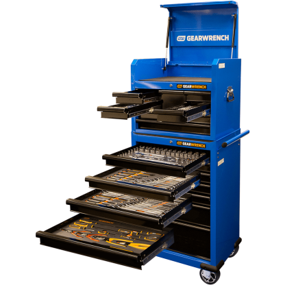 🔥🔥Clear inventory, low price 234-Piece 660mm (26") 7 Drawer Tool Chest & 7 Drawer Trolley| On The Last Day