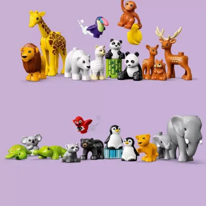 LEthtGO 10975 DUPLO WILD ANIMALS OF THE WORLD