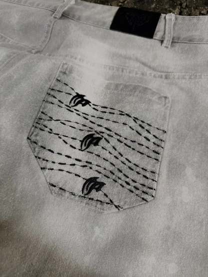 "Dragon" Jeans (White)