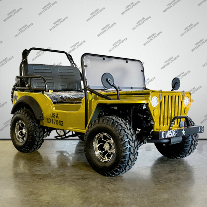 4-Seater Mini Jeep | 125cc | 2 Seater | Willys Edition | 3 Speed