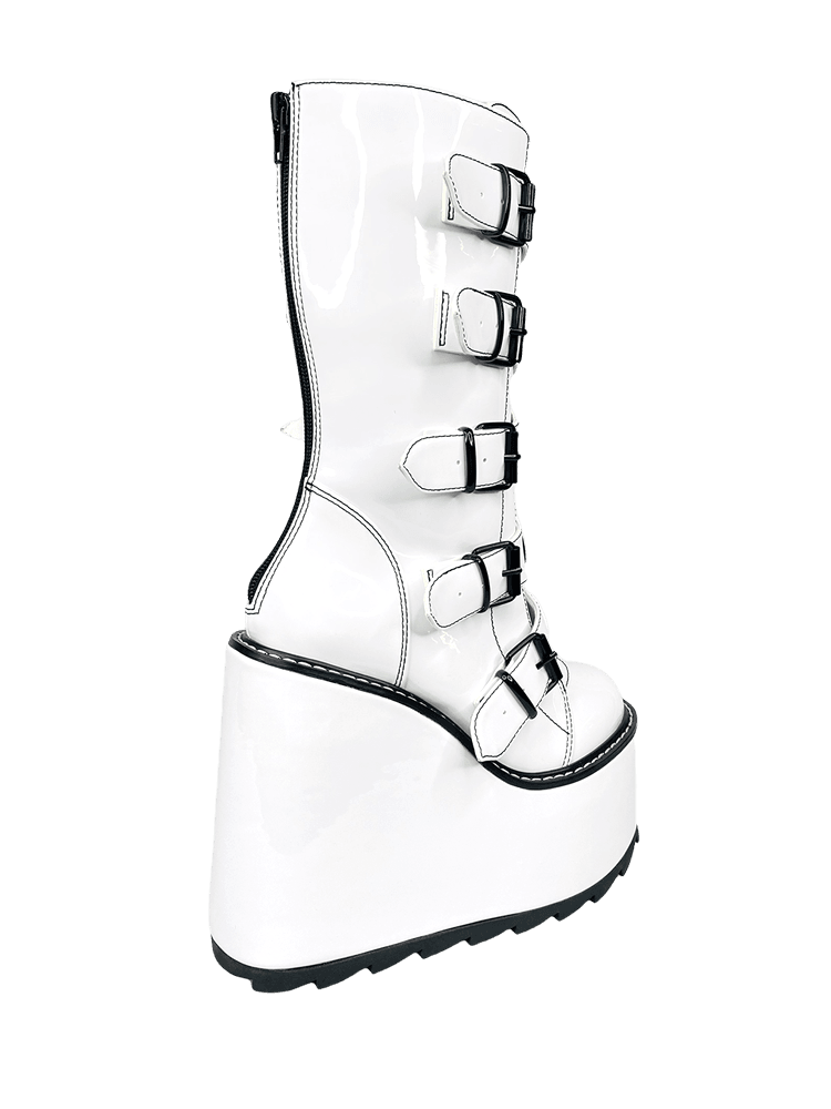 Boots Yin Yang - White
