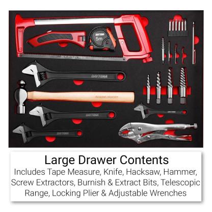 🔥[Limited Time Offer]Clear inventory, low price 450pce Metric/SAE Tool Box🍒 | On The Last Day
