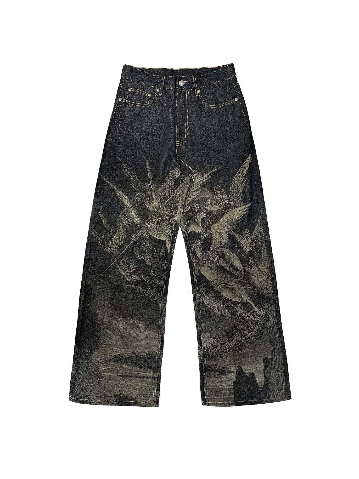 2025 PARADISE LOST LASER-ENGRAVED DENIM