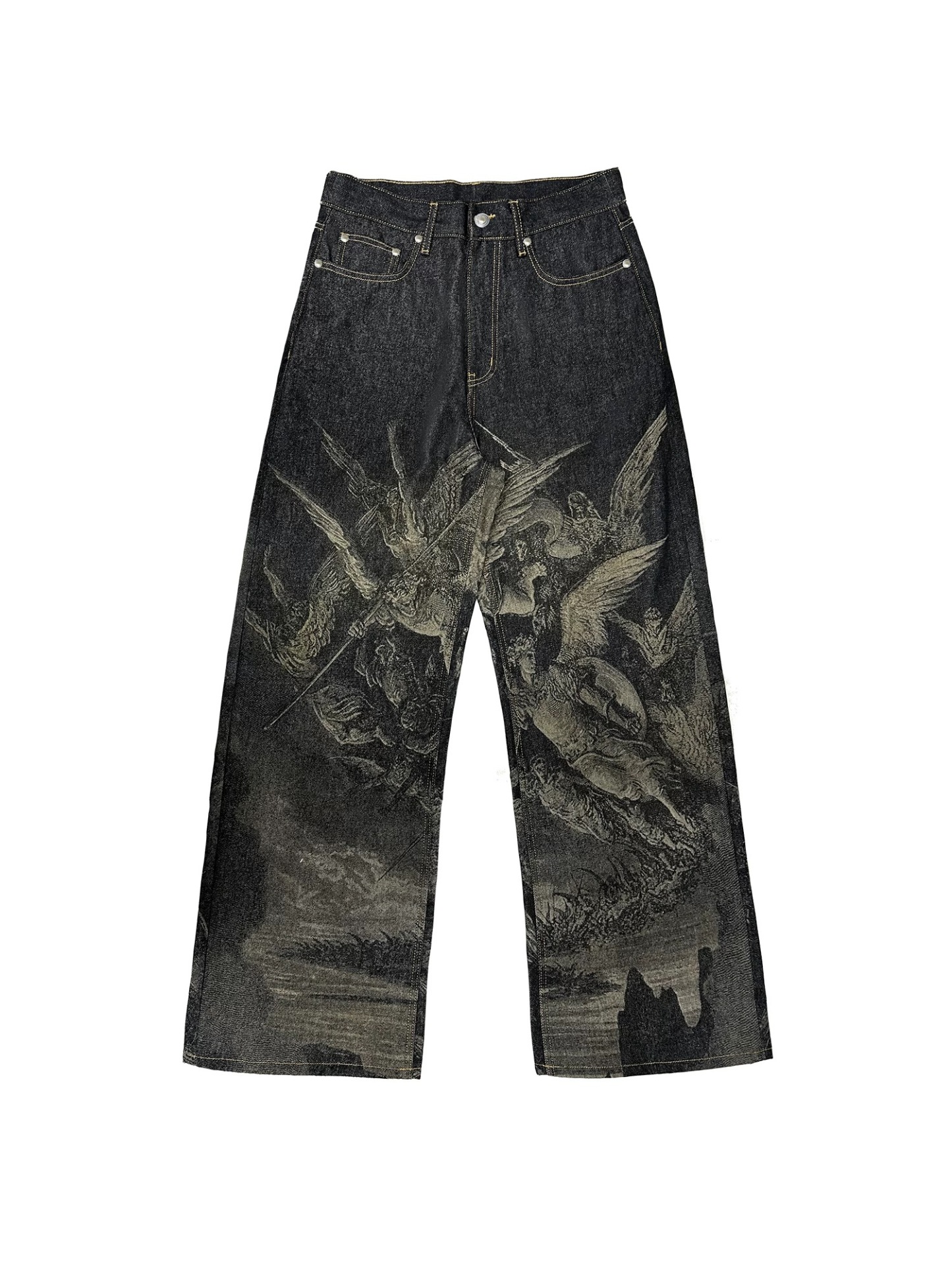 2025 PARADISE LOST LASER-ENGRAVED DENIM