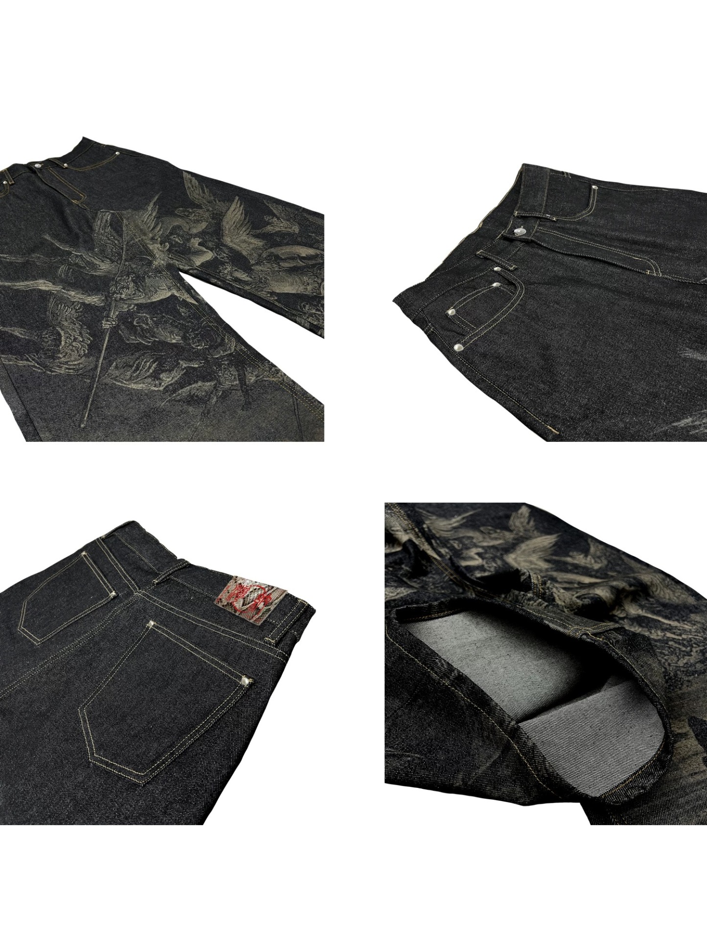 2025 PARADISE LOST LASER-ENGRAVED DENIM