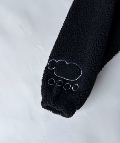 Bartholomew Kuma fleece jacket