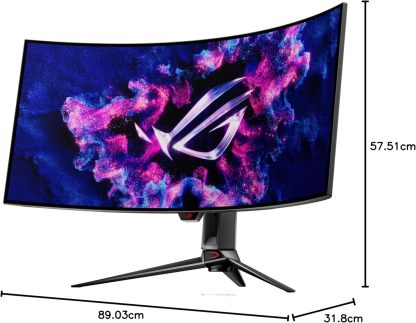 Swift 32” 4K OLED Gaming Monitor (PG32UCDM) - UHD (3840 x 2160), QD-OLED, 240Hz, 0.03ms, G-SYNC Compatible, Custom Heatsink, Graphene Film, 99% DCI-P3, True 10-bit, 90W USB-C