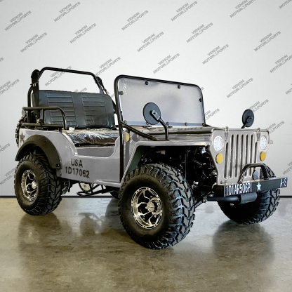 4-Seater Mini Jeep | 125cc | 2 Seater | Willys Edition | 3 Speed