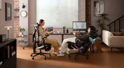 AutoFull G7 Ergonomic Gaming Chair-white