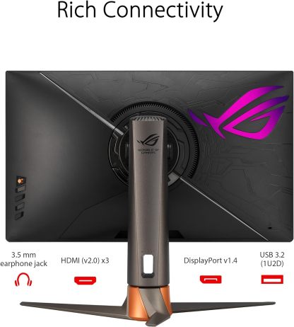Swift Pro PG248QP NVIDIA G-SYNC esports gaming monitor -24.1-inch FHD, 540 Hz (OC), Esports-TN panel, NVIDIA Reflex Analyzer, ULMB 2, adjustable base, ESS codec, DisplayHDR400, 3year warranty