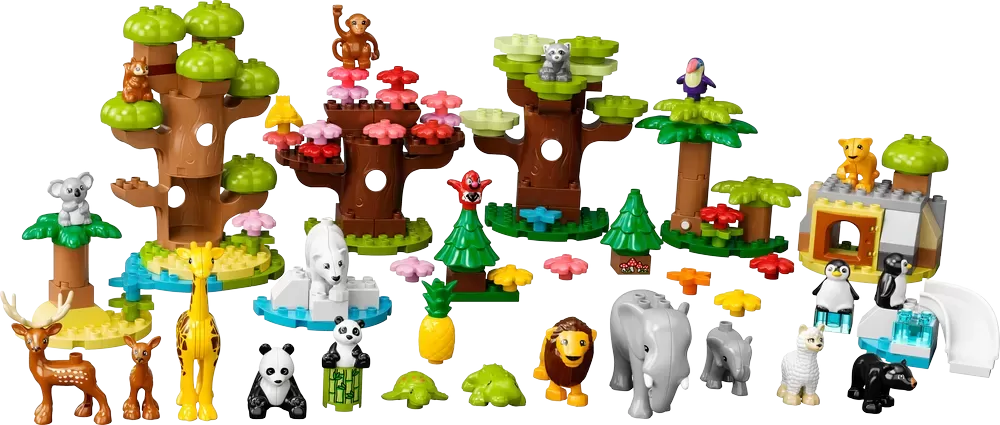 LEthtGO 10975 DUPLO WILD ANIMALS OF THE WORLD