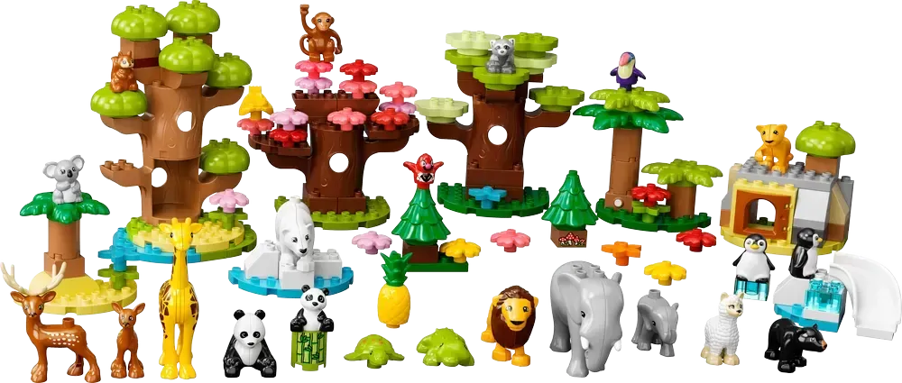 LEthtGO 10975 DUPLO WILD ANIMALS OF THE WORLD