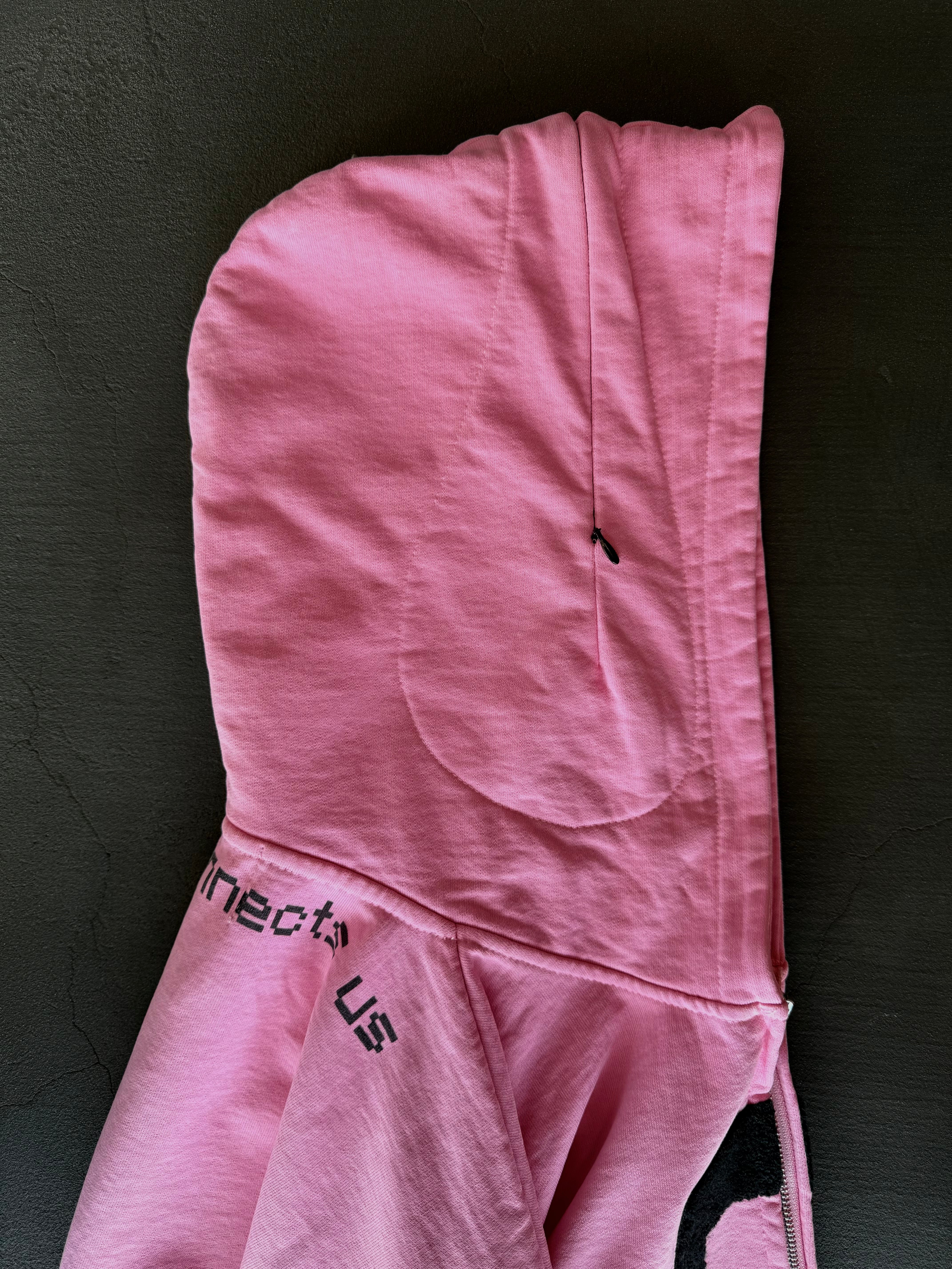 “Music Connects Us” Zip-Up (Pink)