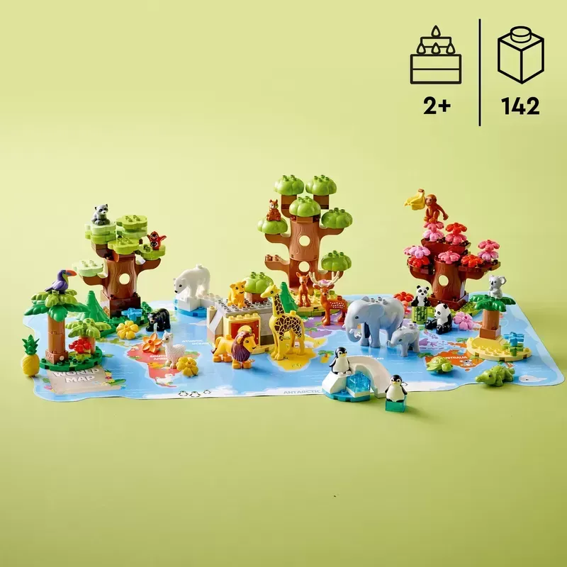 LEthtGO 10975 DUPLO WILD ANIMALS OF THE WORLD