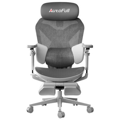 AutoFull G7 Ergonomic Gaming Chair-white