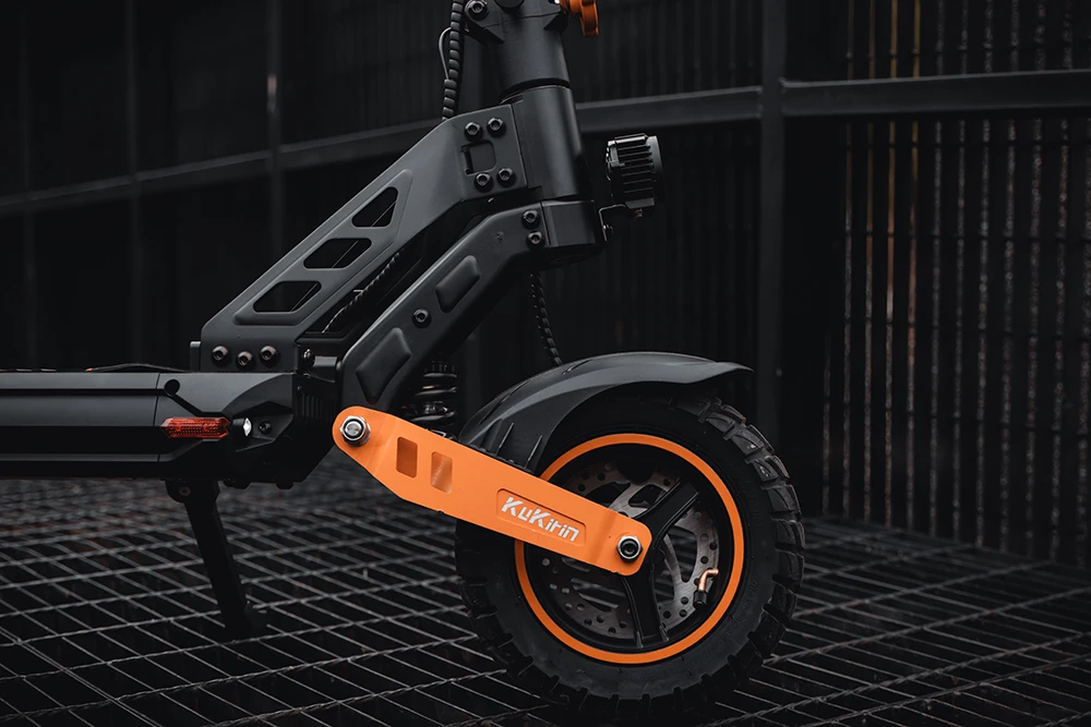 KuKirin G2 Max Electric Scooter 10 Inch Off-road Tires 1000W Motor 55Km/h Max Speed 48V 20Ah Battery 80km Range 120KG Max Load Detachable Seat Adjustable Height