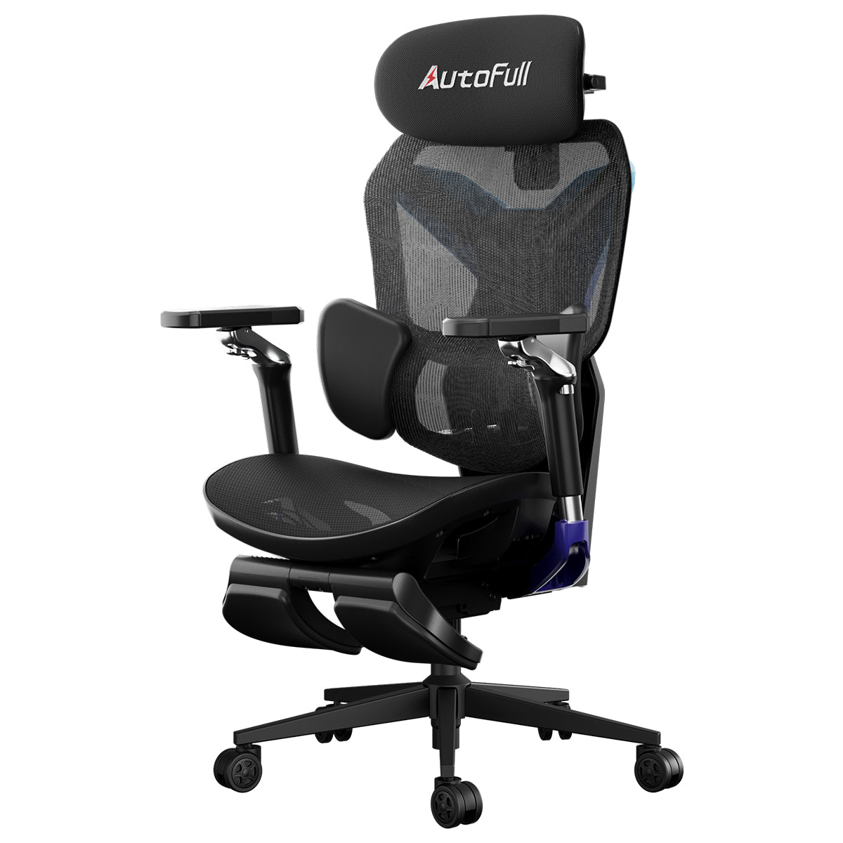 AutoFull G7 Ergonomic Gaming Chair-white
