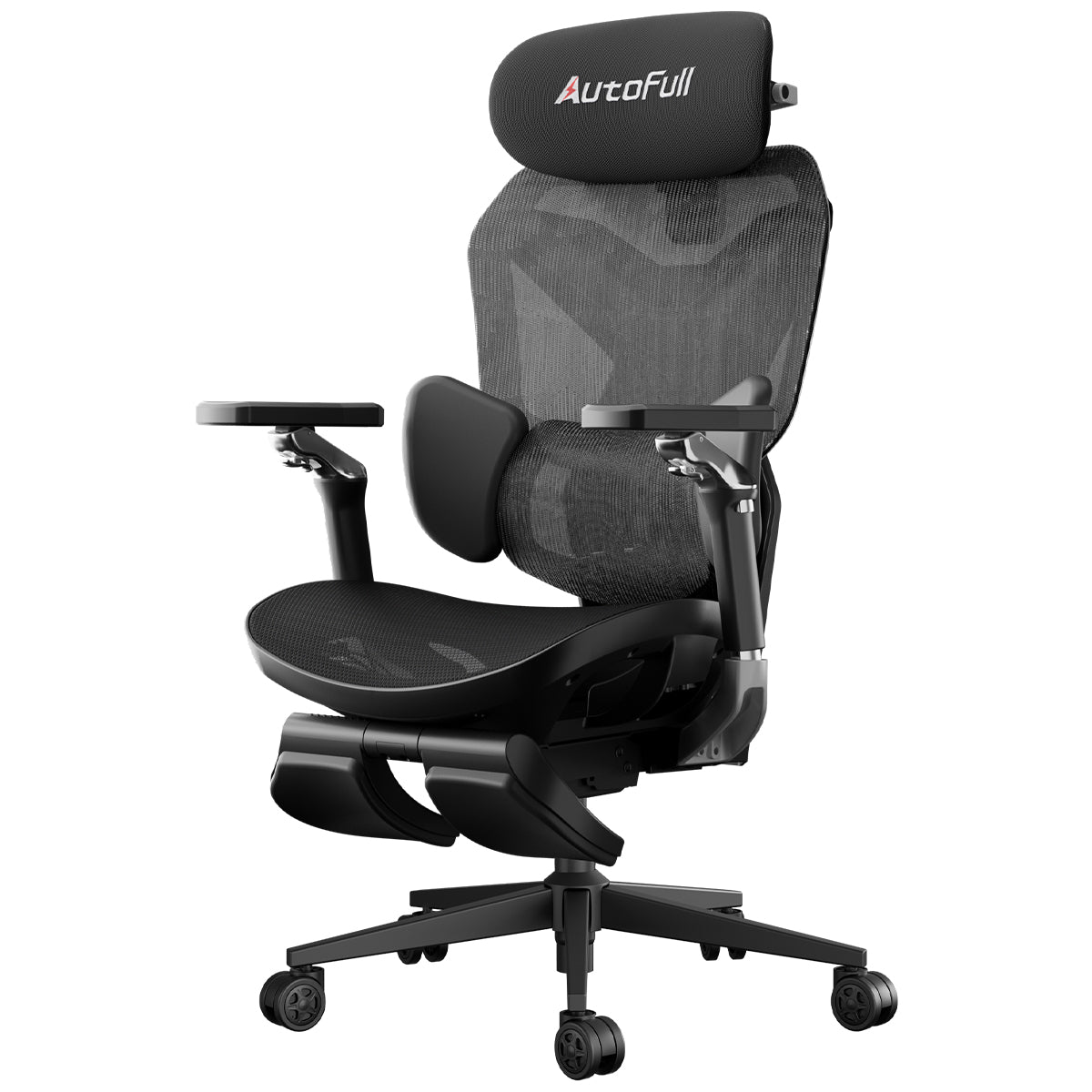 AutoFull G7 Ergonomic Gaming Chair-white