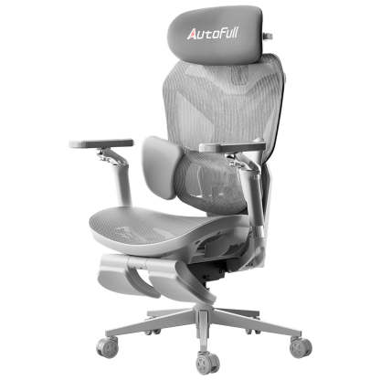 AutoFull G7 Ergonomic Gaming Chair-white