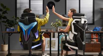AutoFull G7 Ergonomic Gaming Chair-white