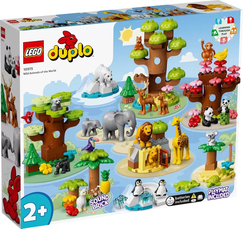 LEthtGO 10975 DUPLO WILD ANIMALS OF THE WORLD
