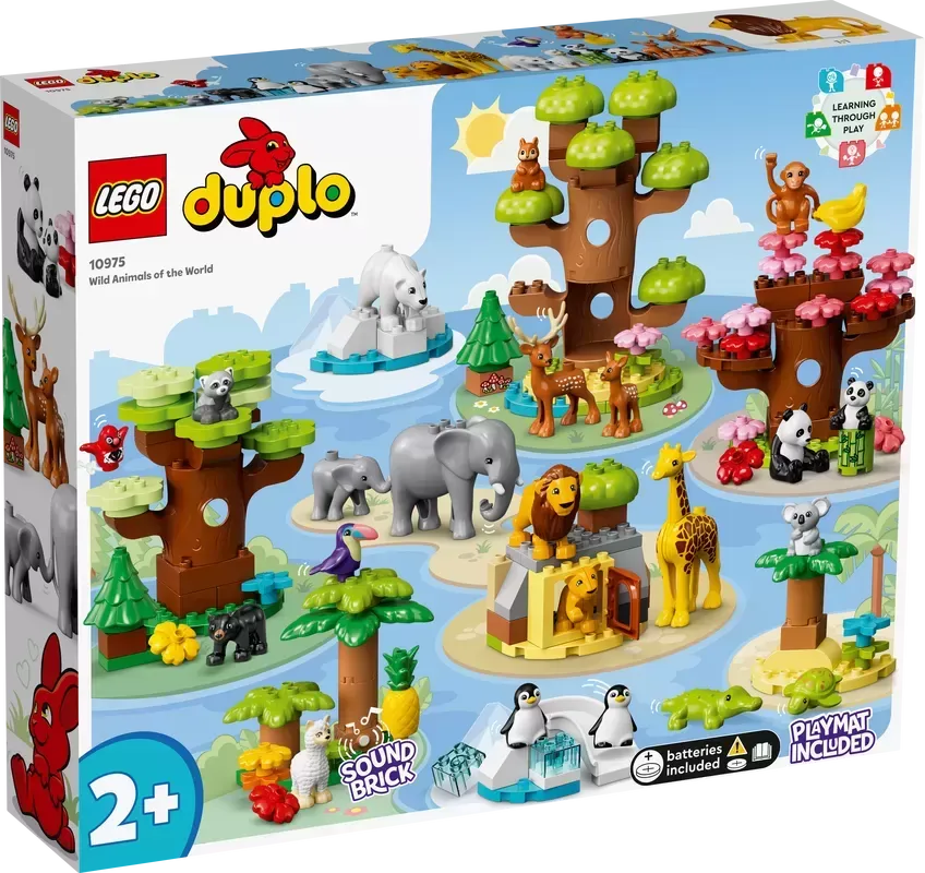 LEthtGO 10975 DUPLO WILD ANIMALS OF THE WORLD