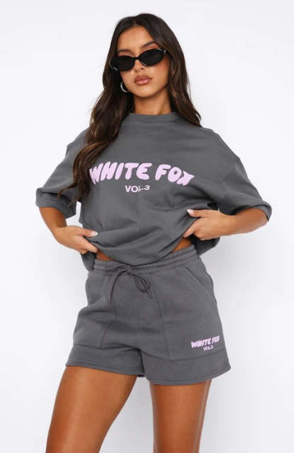 White Fox Oversized Tee