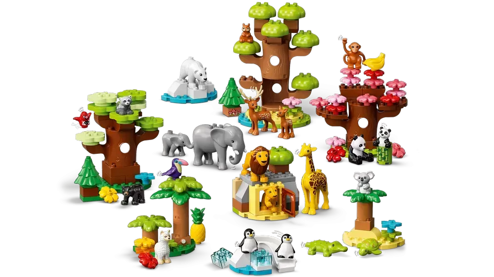 LEthtGO 10975 DUPLO WILD ANIMALS OF THE WORLD