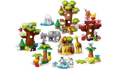 LEthtGO 10975 DUPLO WILD ANIMALS OF THE WORLD