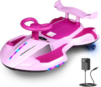 New Year Gift🎉Last Day 80% OFF⏰️12V Electric Wiggle Car Ride On Toy