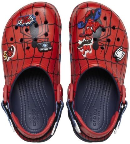 Crocs Unisex-Child Classic All-Terrain Spiderman Clogs