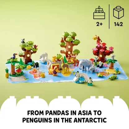 LEthtGO 10975 DUPLO WILD ANIMALS OF THE WORLD