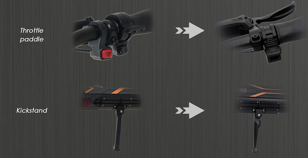 KuKirin G3 Pro 2024 Version 1200W*2 Motor Off-Road Electric Scooter 10 Inch Tire 52V 23.2Ah Removable Battery 80km range 65km/h Max Speed Dual Hydraulic Shock Absorber system IP54 Waterproof Dual Hydraulic Brake