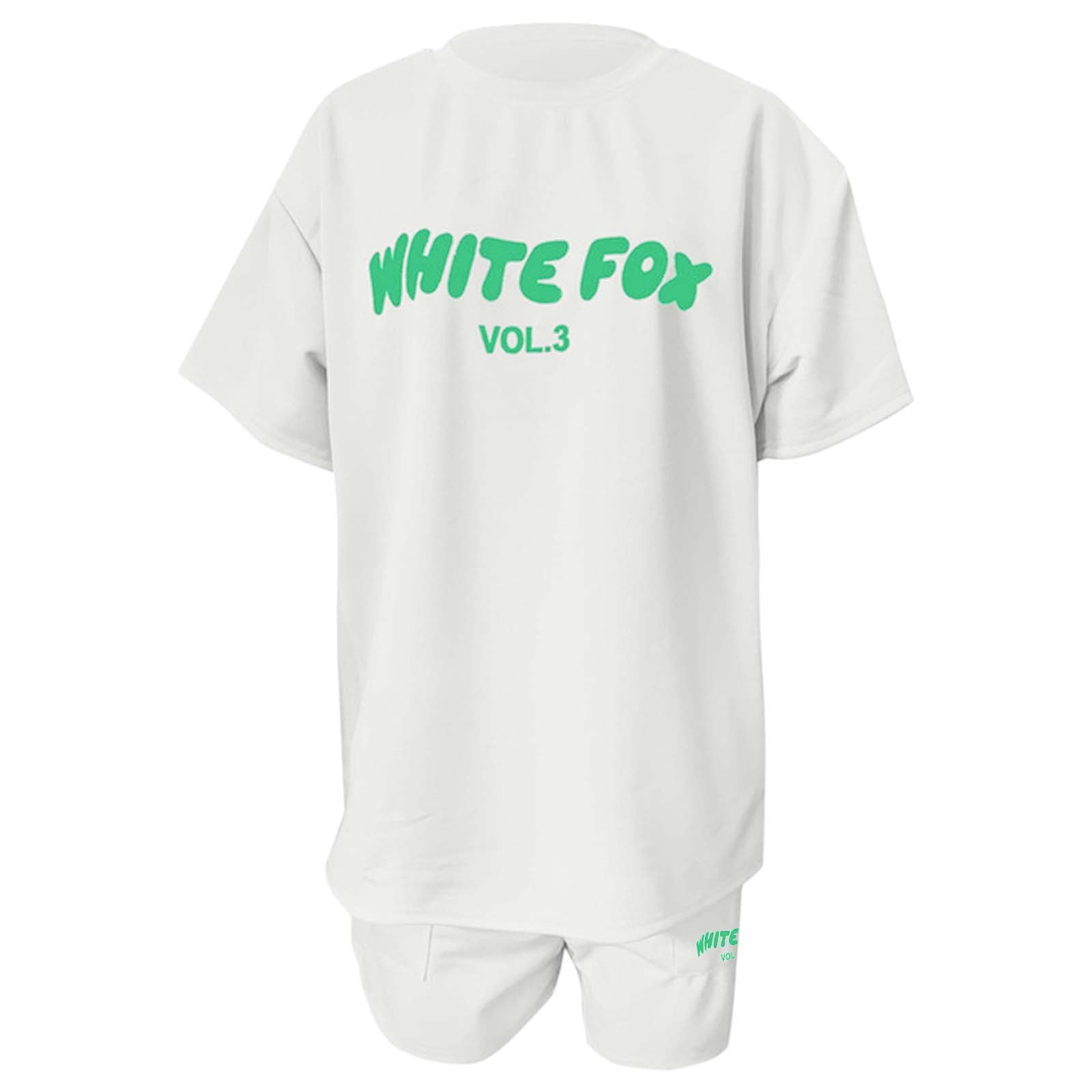 White Fox Oversized Tee