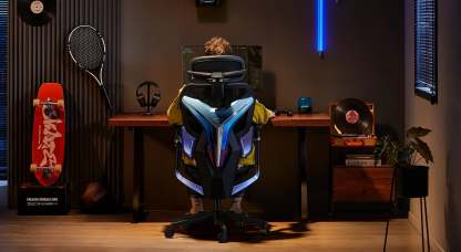 AutoFull G7 Ergonomic Gaming Chair-white