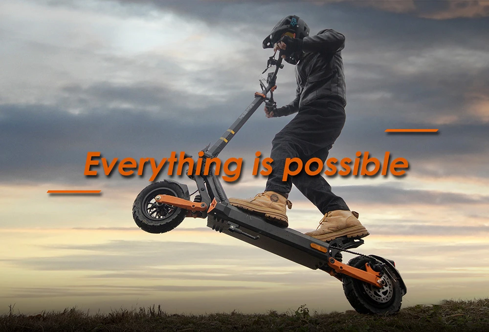 KuKirin G2 Pro (VMP) Electric Scooter, 500W Motor, 48V 15.6Ah Battery, 9 inch Vacuum Tire, 25km/h Max Speed, 65km Range, Front & Rear Disc Brakes, Spring Shock Adsorption
