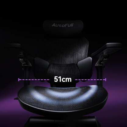 AutoFull G7 Ergonomic Gaming Chair-white