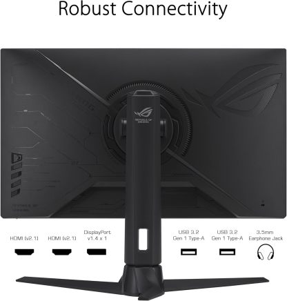 Strix 25” (24.5” viewable) Esports Gaming Monitor (XG259QNS) - Full HD, 380Hz, 0.3ms, Fast IPS, Extreme Low Motion Blur Sync, FreeSync Premium, DisplayWidget, Ergonomic, 3 yr Warranty