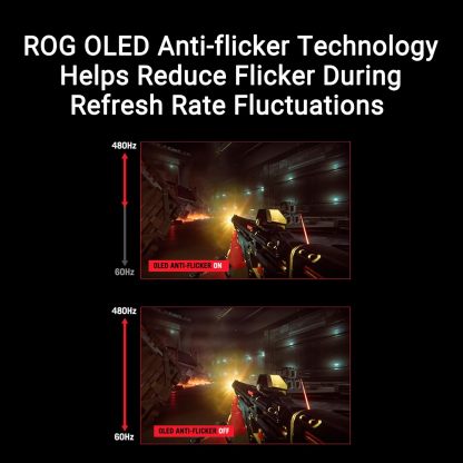 Swift OLED 27” 1440P Gaming Monitor (PG27AQDP) - WOLED, QHD, 480Hz, 0.03ms, G-SYNC Compatible, Custom Heatsink, AI Assistant, DisplayHDR400 True Black, 99% DCI-P3, True 10-bit, DisplayWidget