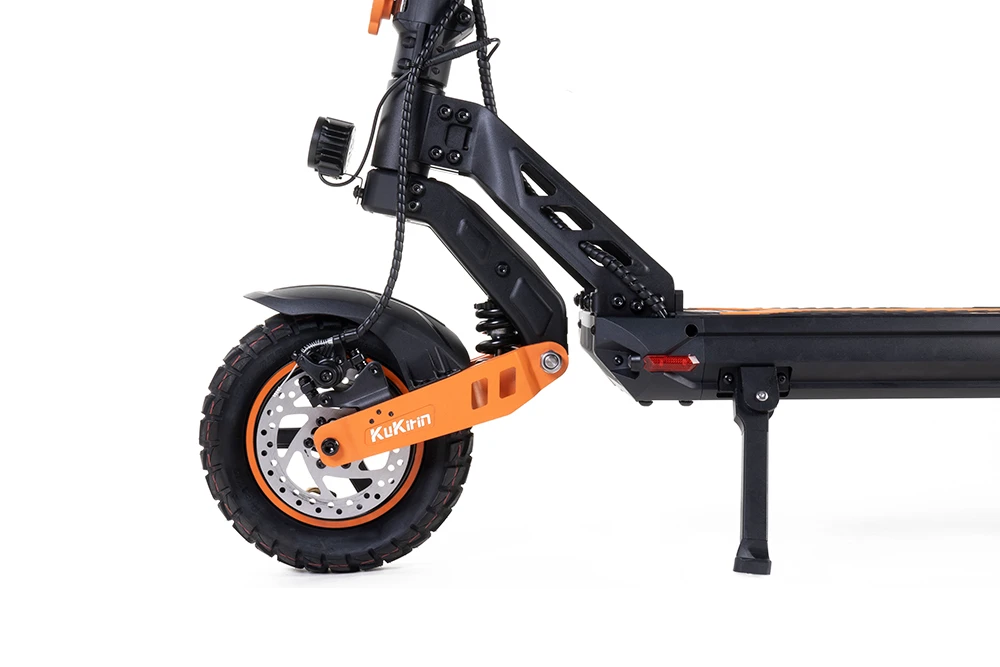 KuKirin G2 Max Electric Scooter 10 Inch Off-road Tires 1000W Motor 55Km/h Max Speed 48V 20Ah Battery 80km Range 120KG Max Load Detachable Seat Adjustable Height