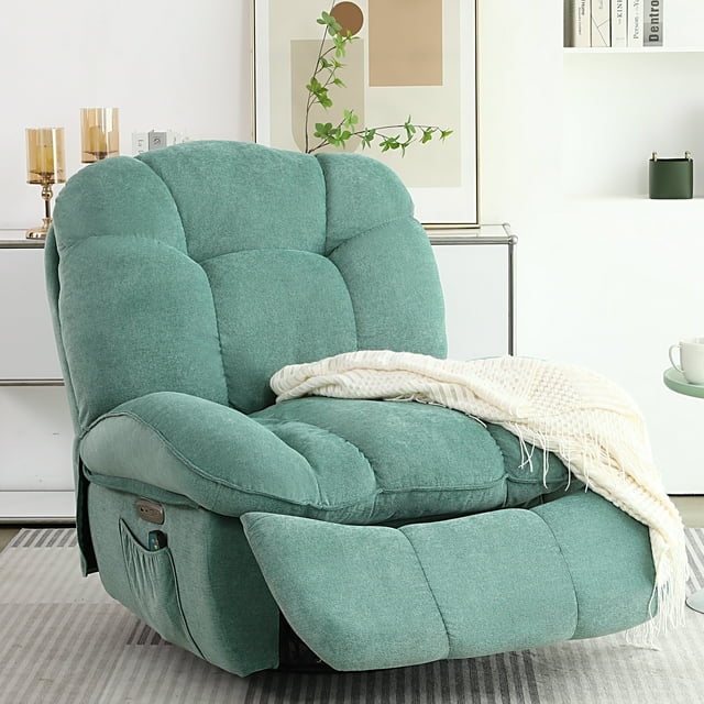 Spring Sale - Power Rocker Recliner Chair with Vibrating Massage