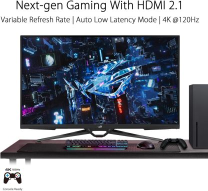 Swift OLED 27” 1440P Gaming Monitor (PG27AQDP) - WOLED, QHD, 480Hz, 0.03ms, G-SYNC Compatible, Custom Heatsink, AI Assistant, DisplayHDR400 True Black, 99% DCI-P3, True 10-bit, DisplayWidget