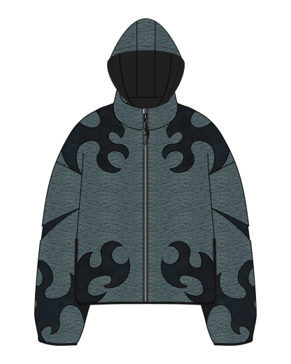 "Kibutsuji Muzan" Jacket