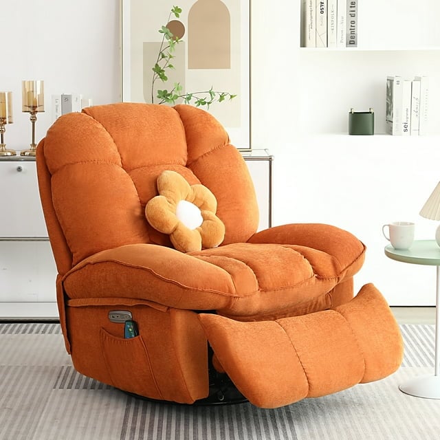 Spring Sale - Power Rocker Recliner Chair with Vibrating Massage
