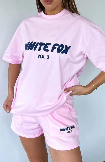 White Fox Oversized Tee